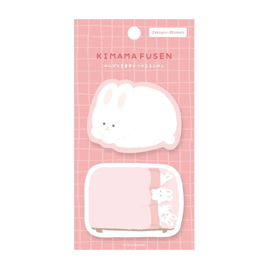 Furukawashiko Sticky Notes - Kimama Fusen - Easygoing Rabbit