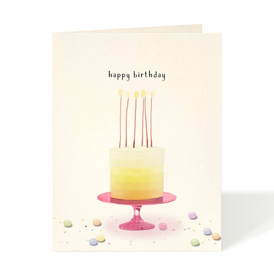 Felix Doolittle - Greeting Card - Ombre Cake
