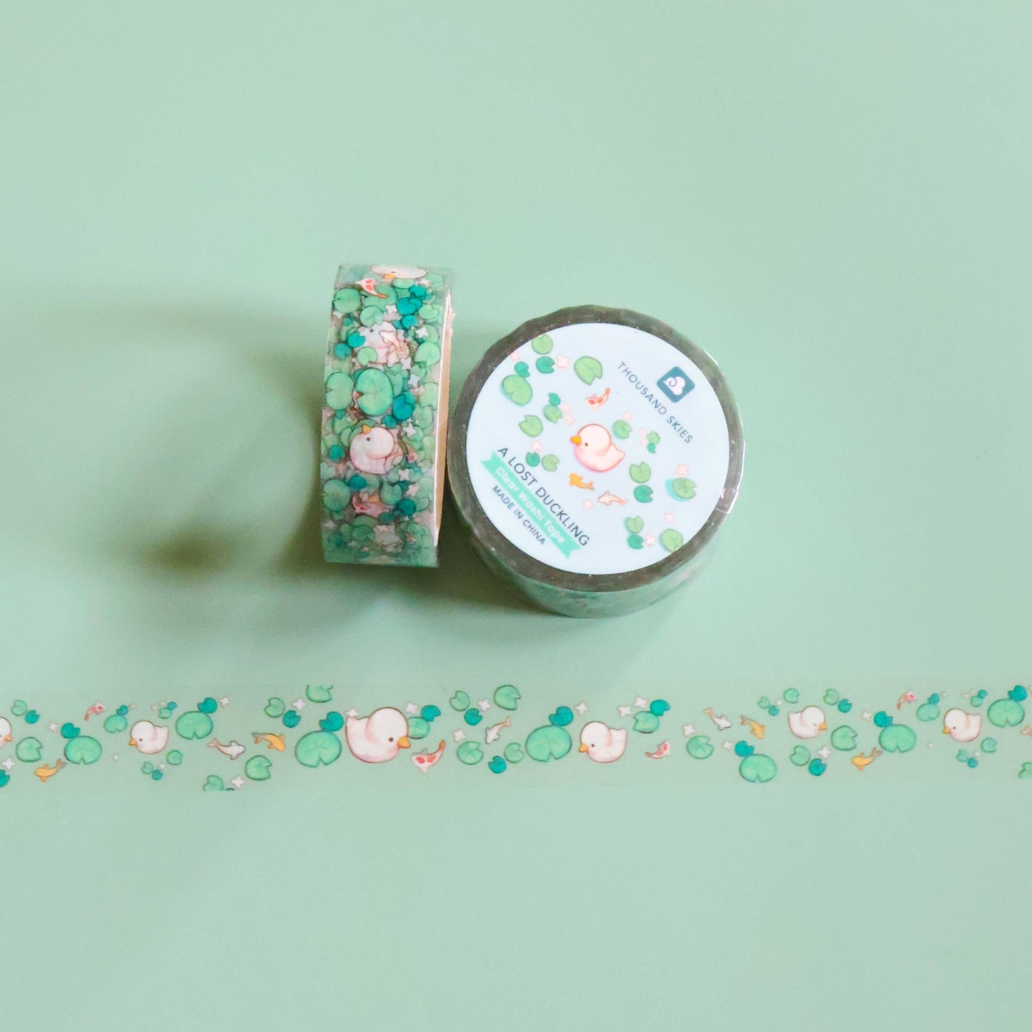 Thousand Skies - Transparent PET Tape - A Lost Duckling