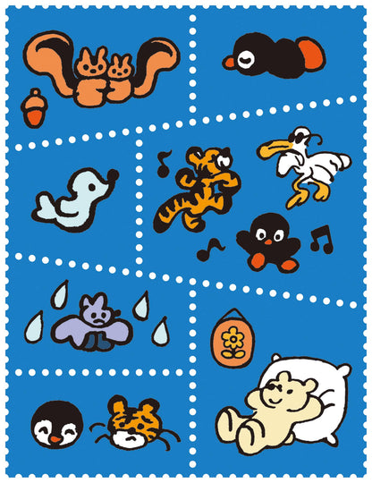 KITTA Washi Tape - Postage Stamp Friends