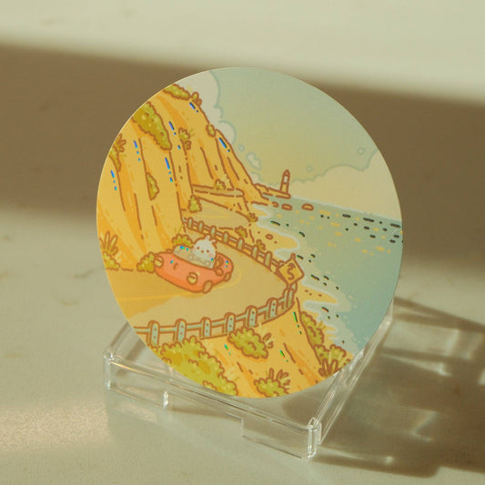 2jingis2jing - Die Cut Sticker - California Series - Highway 1