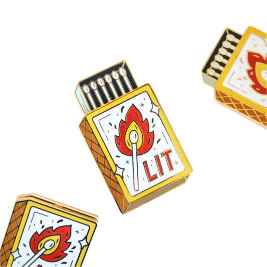 Occasionalish - Lit Enamel Pin