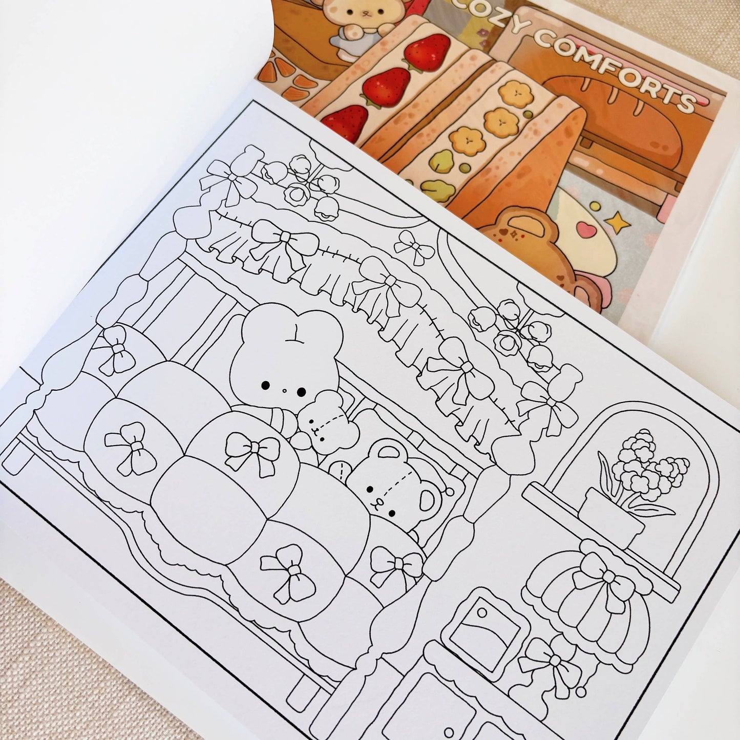 Atelier by Jo - Cozy Comforts Coloring Book Vol. 1