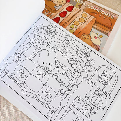 Atelier by Jo - Cozy Comforts Coloring Book Vol. 1