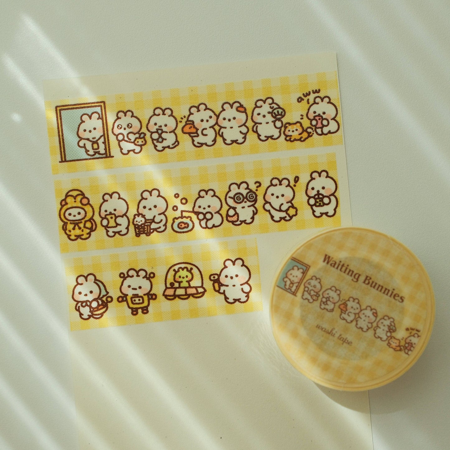 2jingis2jing - Waiting Bunnies Washi Tape
