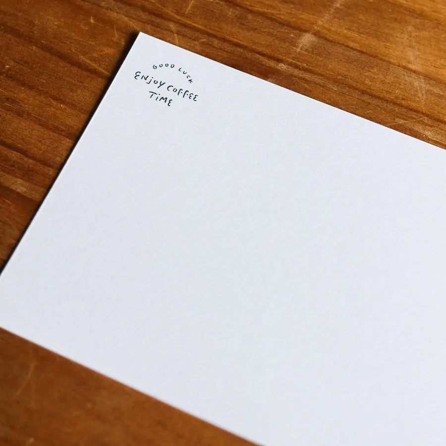 WHOSMiNG Postcard - Enjoy Coffee Time