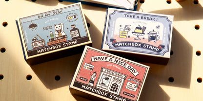 Sanby x Eric Small Things Matchbox Stamp Set