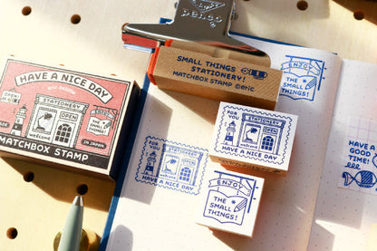 Sanby x Eric Small Things Matchbox Stamp Set