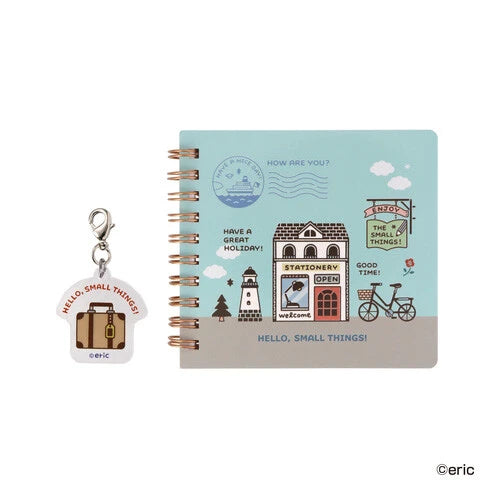Komamono Creative x Eric Small Things - Mini Notebook with Charm - Hello, Small Things!