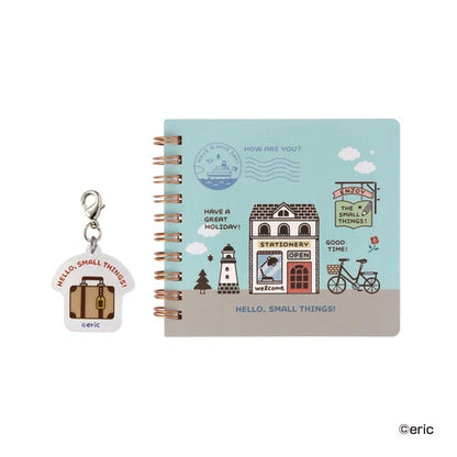 Komamono Creative x Eric Small Things - Mini Notebook with Charm - Hello, Small Things!