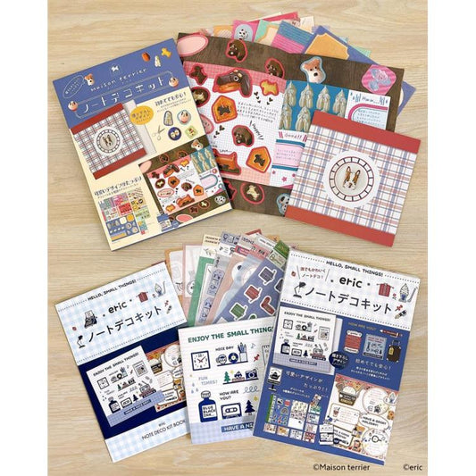 Nippan x Eric Small Things - Note Deco Kit Vol.2 - Daily Life and Stationery