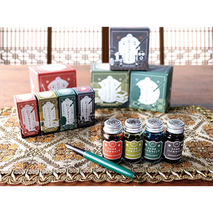 Teranishi - Guitar Taisho Roman Haikara Ink - 4 Color Set - Esprit