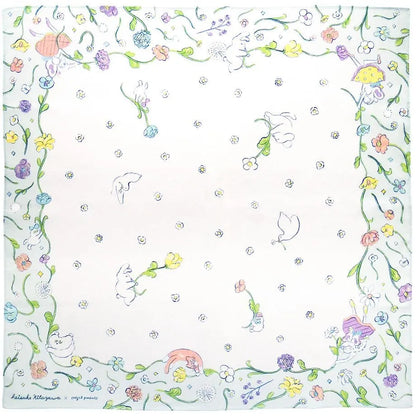 Cozyca x Heisuke Kitazawa - Handkerchief - Everyone Riding The Spring Wind