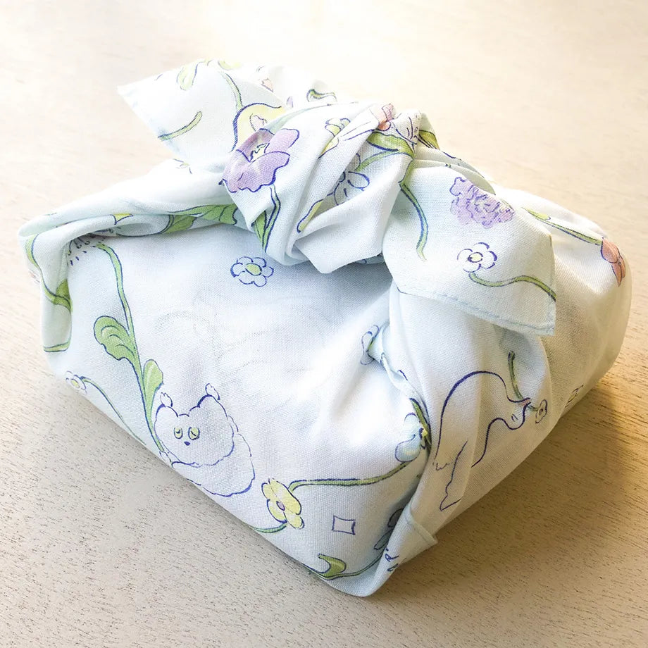 Cozyca x Heisuke Kitazawa - Handkerchief - Everyone Riding The Spring Wind