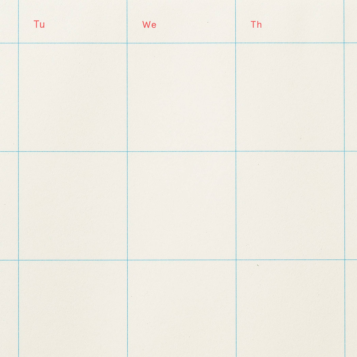 Shorthand Press - Calendar Notepad