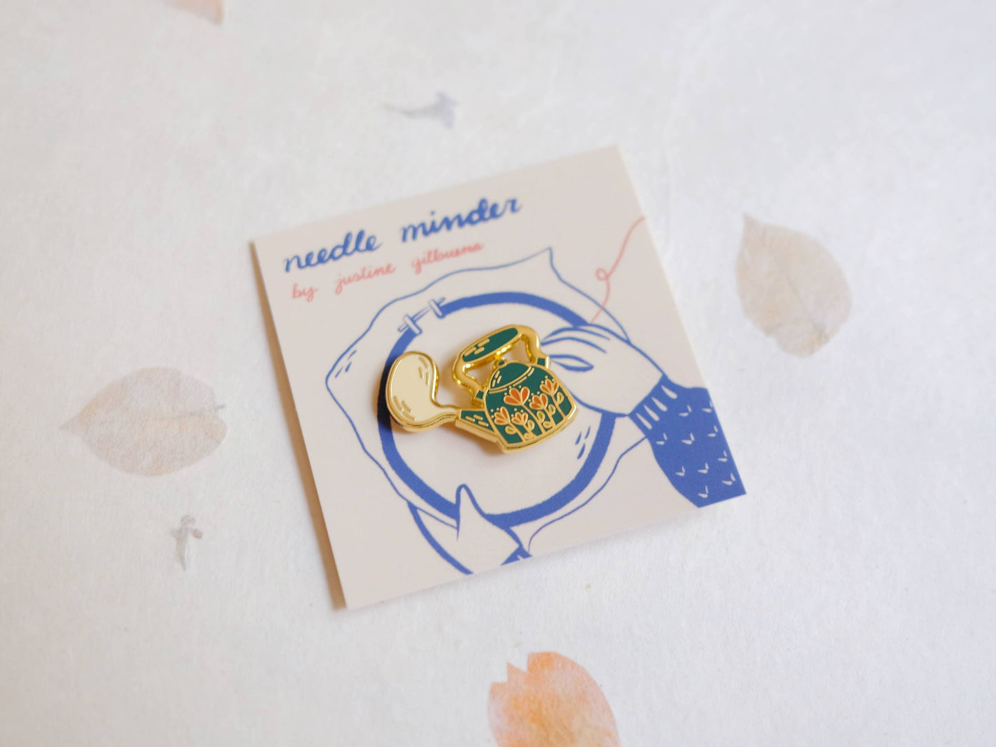 Justine Gilbuena - Needle Minder - Tea Kettle