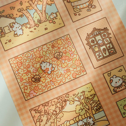 2jingis2jing - Sticker Sheet - When Autumn Comes