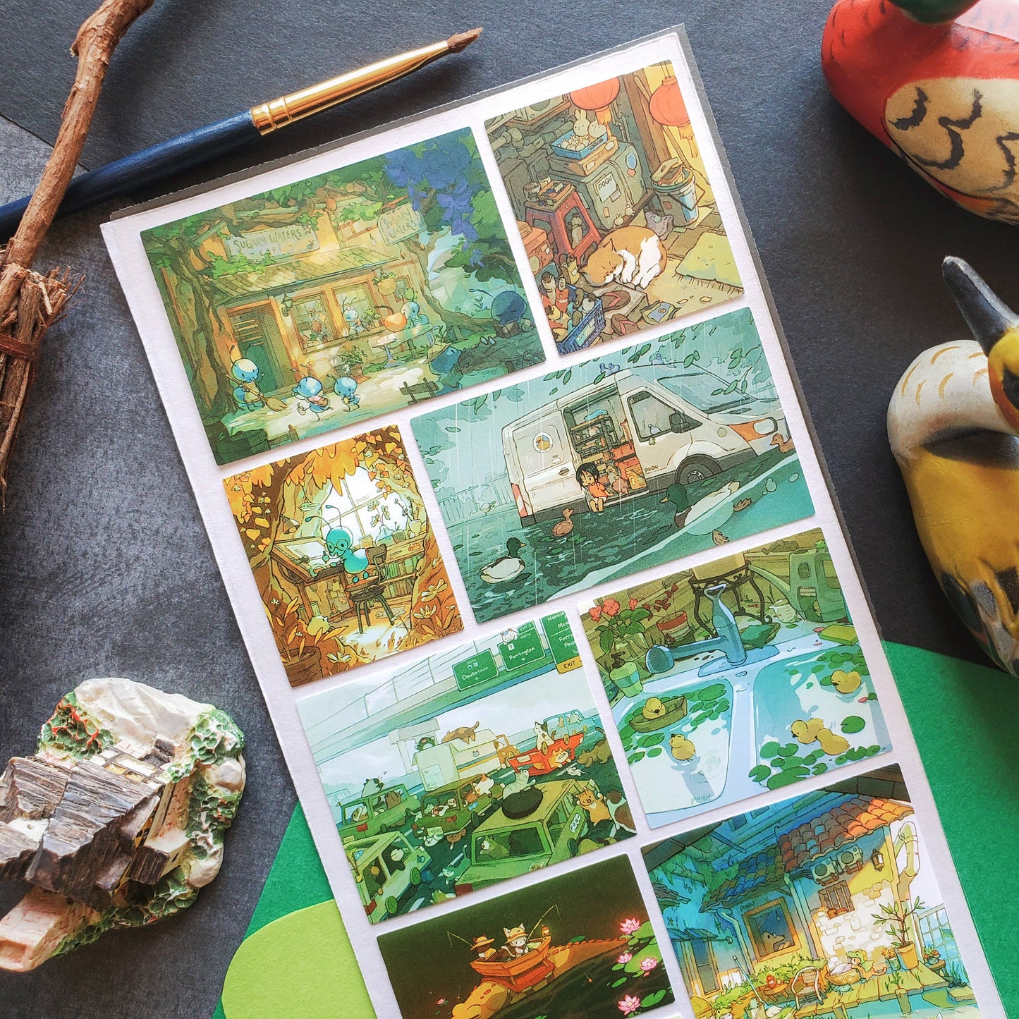 STICKII - Sticker Sheet - Tiny Adventures