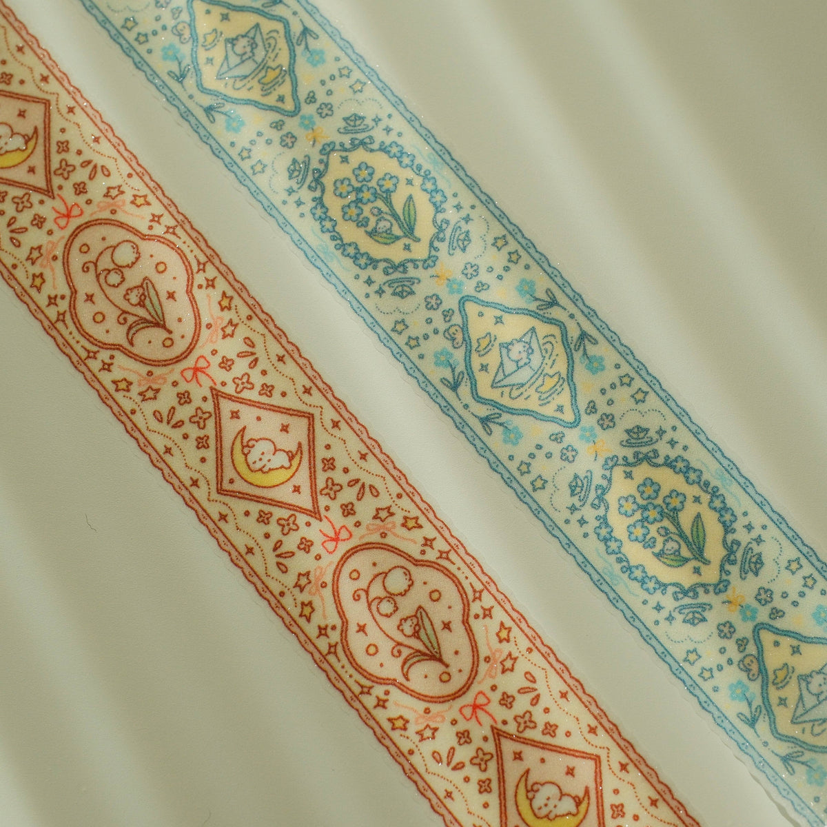 2jingis2jing - Glitter Washi Tape - Echoes of Forget Me Nots