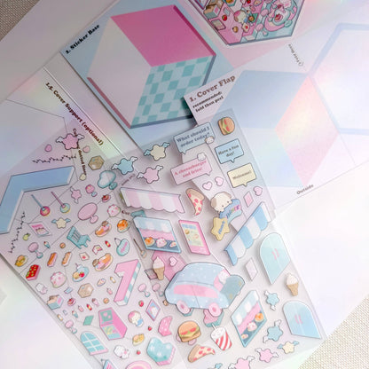 Atelier by Jo - Build-Your-Own 3D Scene Sticker Kits