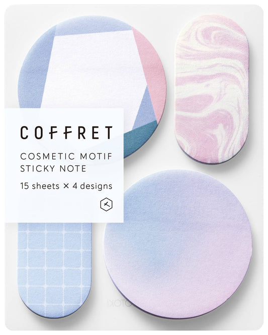 King Jim Coffret Sticky Note - Lagoon Blue