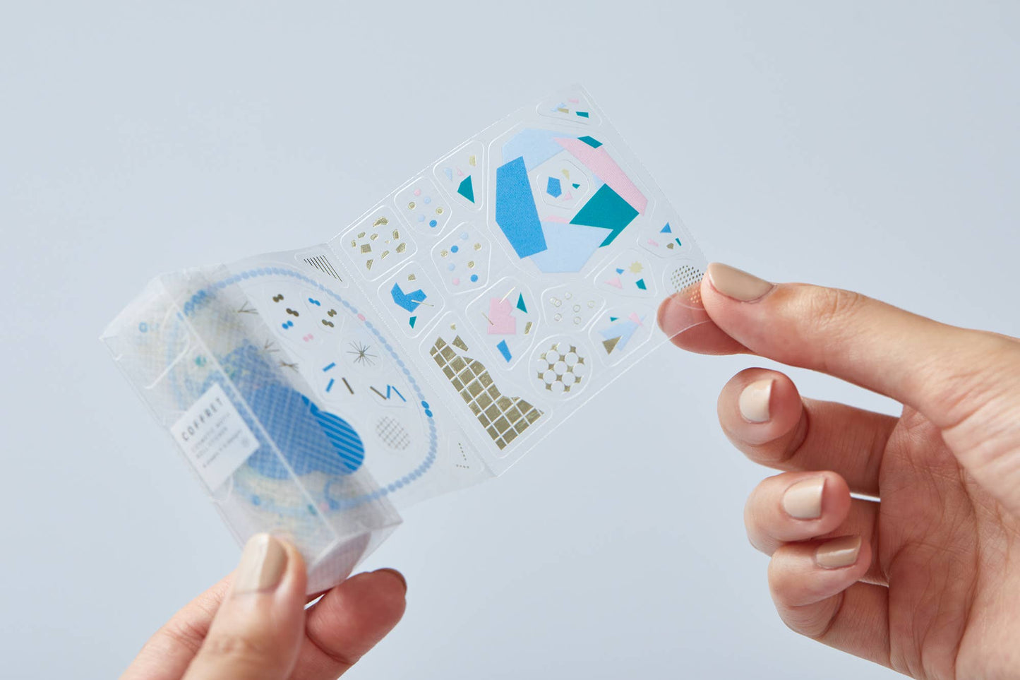 King Jim Coffret Roll Stickers - Lilac Pink