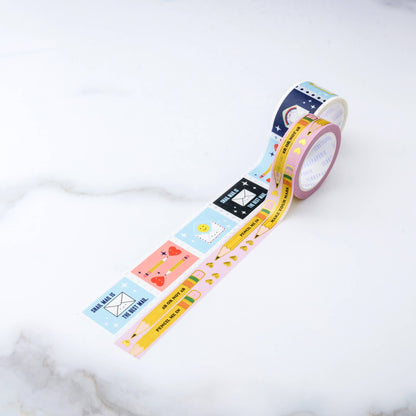 ILOOTPAPERIE - Stamp Washi Tape - Snail Mail Party