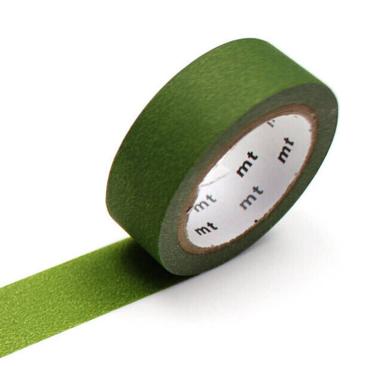 mt Washi Tape - Matte Olive Green