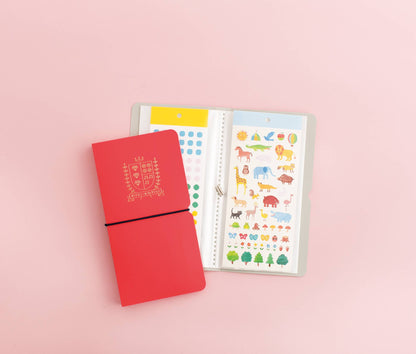 HITOTOKI by KING JIM - OTONA Sticker File