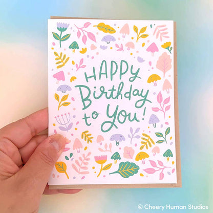 Cheery Human Studios - "Happy Birthday to You" Greeting Card
