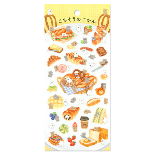 Mind Wave Feast Time Sticker Sheet - Bread