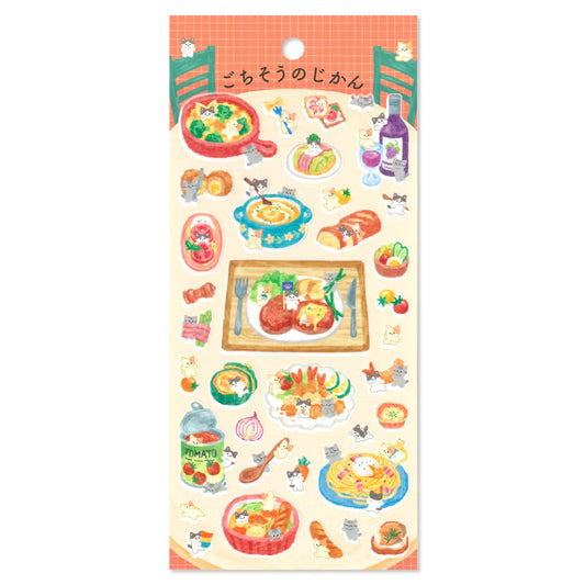 Mind Wave Feast Time Sticker Sheet - Dinner
