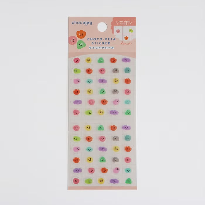 Furukawashiko Choco-Peta Sticker Sheet - Feeling
