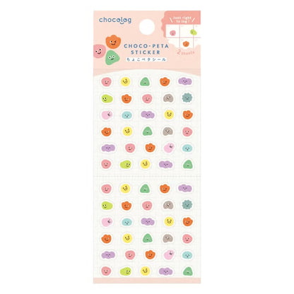 Furukawashiko Choco-Peta Sticker Sheet - Feeling