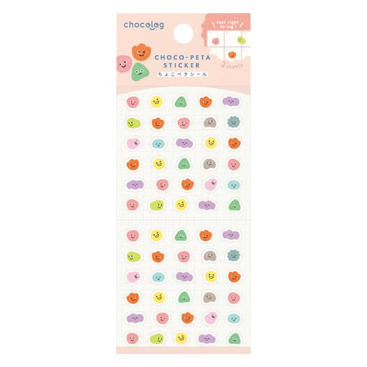 Furukawashiko Choco-Peta Sticker Sheet - Feeling