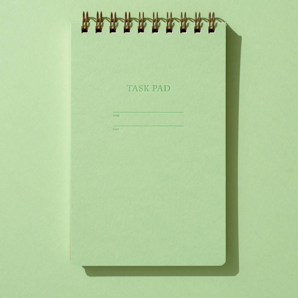Shorthand Press - Task Pad Notebook - Mint