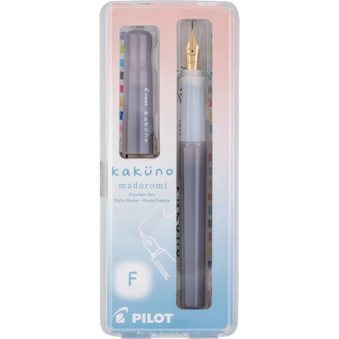 Kakuno Fountain Pen - Madoromi Series - Drowsy Grey