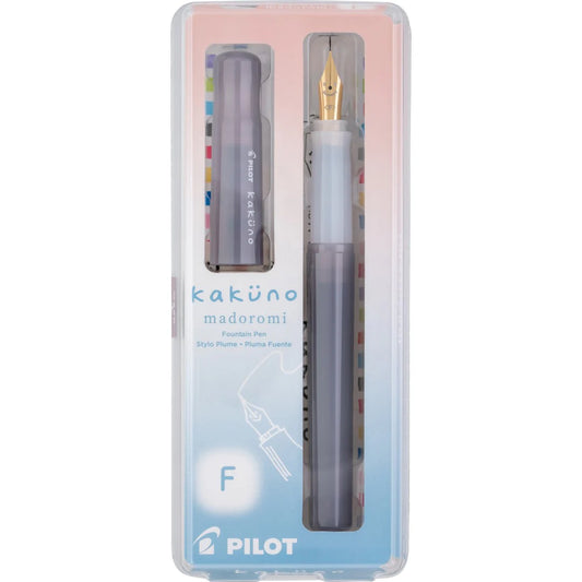 Kakuno Fountain Pen - Madoromi Series - Drowsy Grey