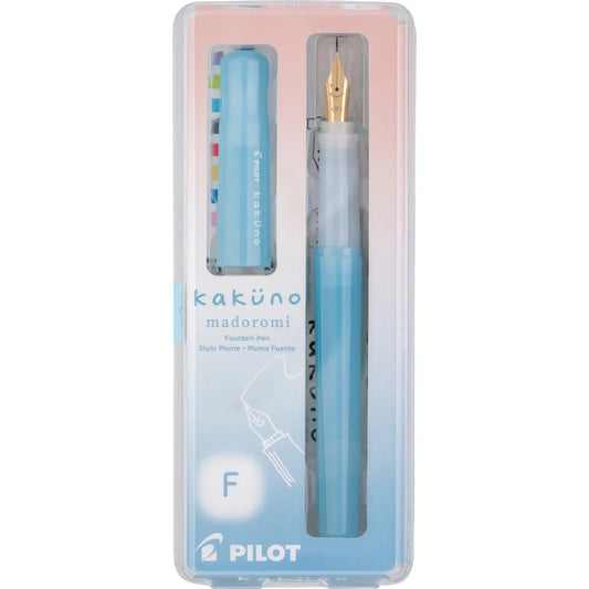 Kakuno Fountain Pen - Madoromi Series - Drowsy Light Blue