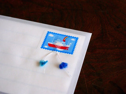 Kyupodo - Cloud Post Office Washi Tape - Flight Machine