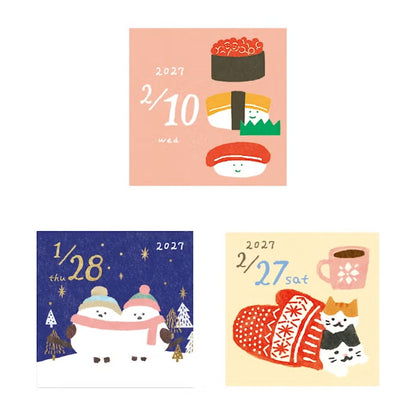 Furukawashiko 2027 365-Day Daily Flip Calendar