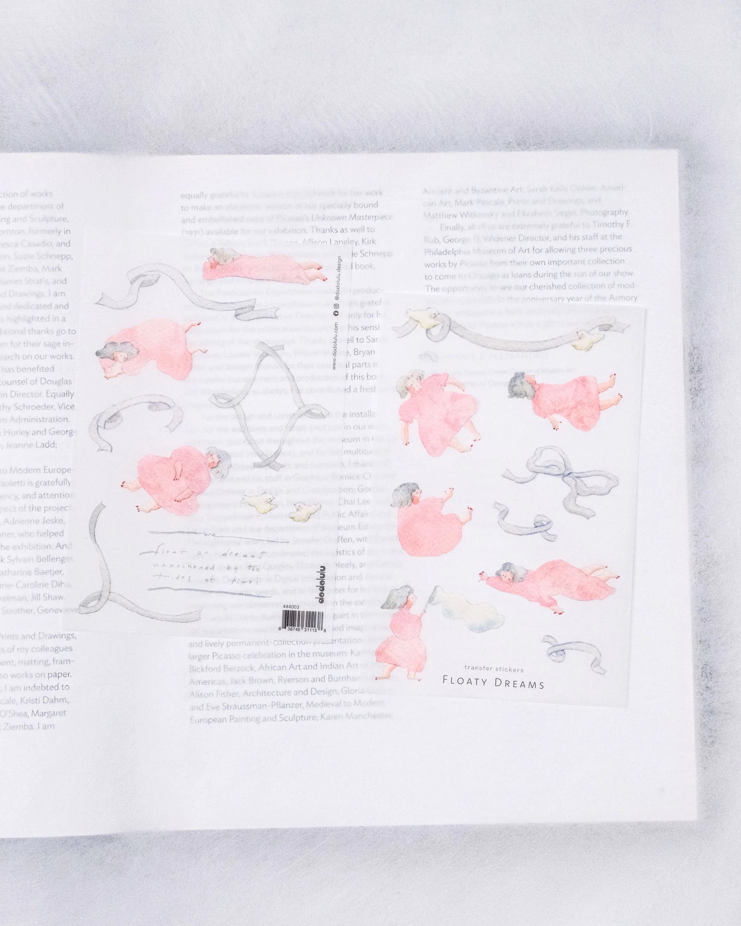 dodolulu - Transfer Sticker Sheet - Floaty Dreams