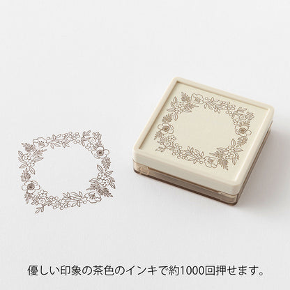 Midori Paintable Stamp - Soft Color - Floral