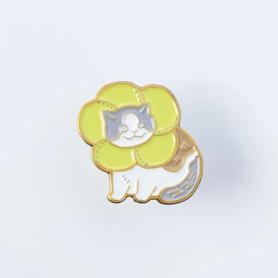 Dawning Crow - Magnet Pin - Mobu's Diary - Flower Head Mobu