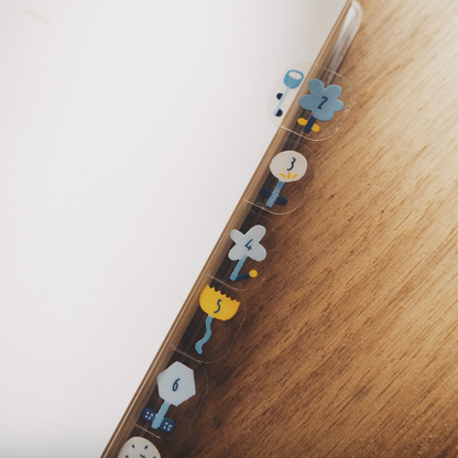 Yohand Studio Index Stickers - Flower