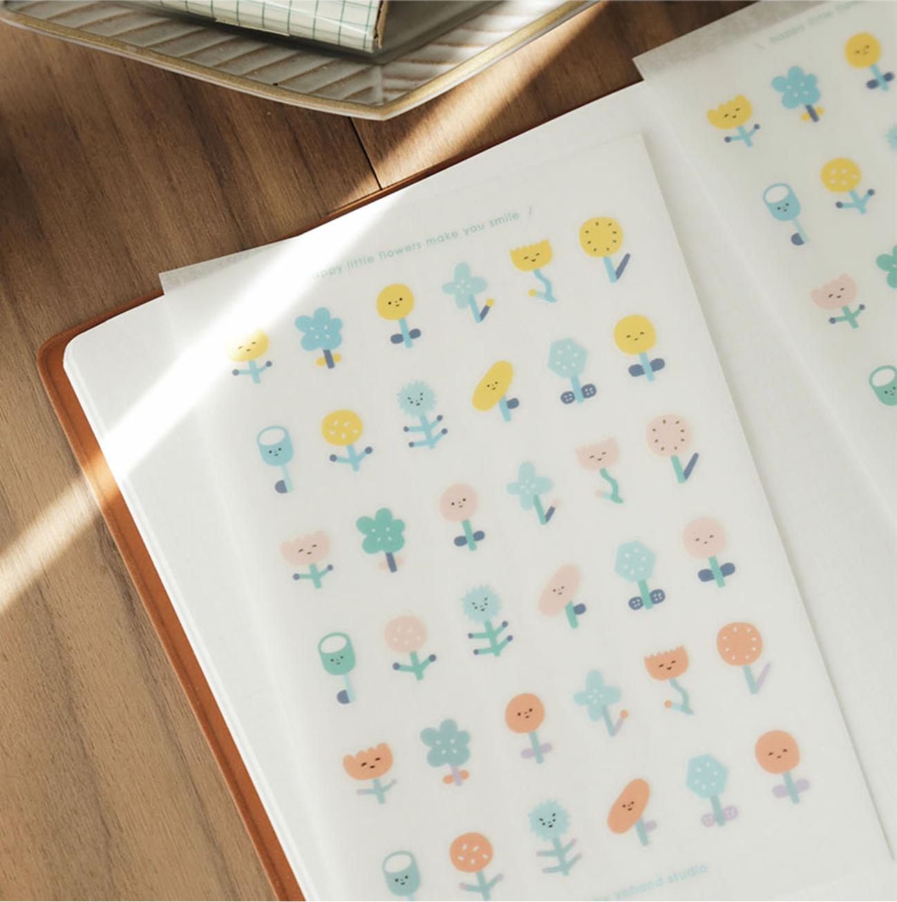 Yohand Studio Print-On Sticker Sheet - Small Flowers