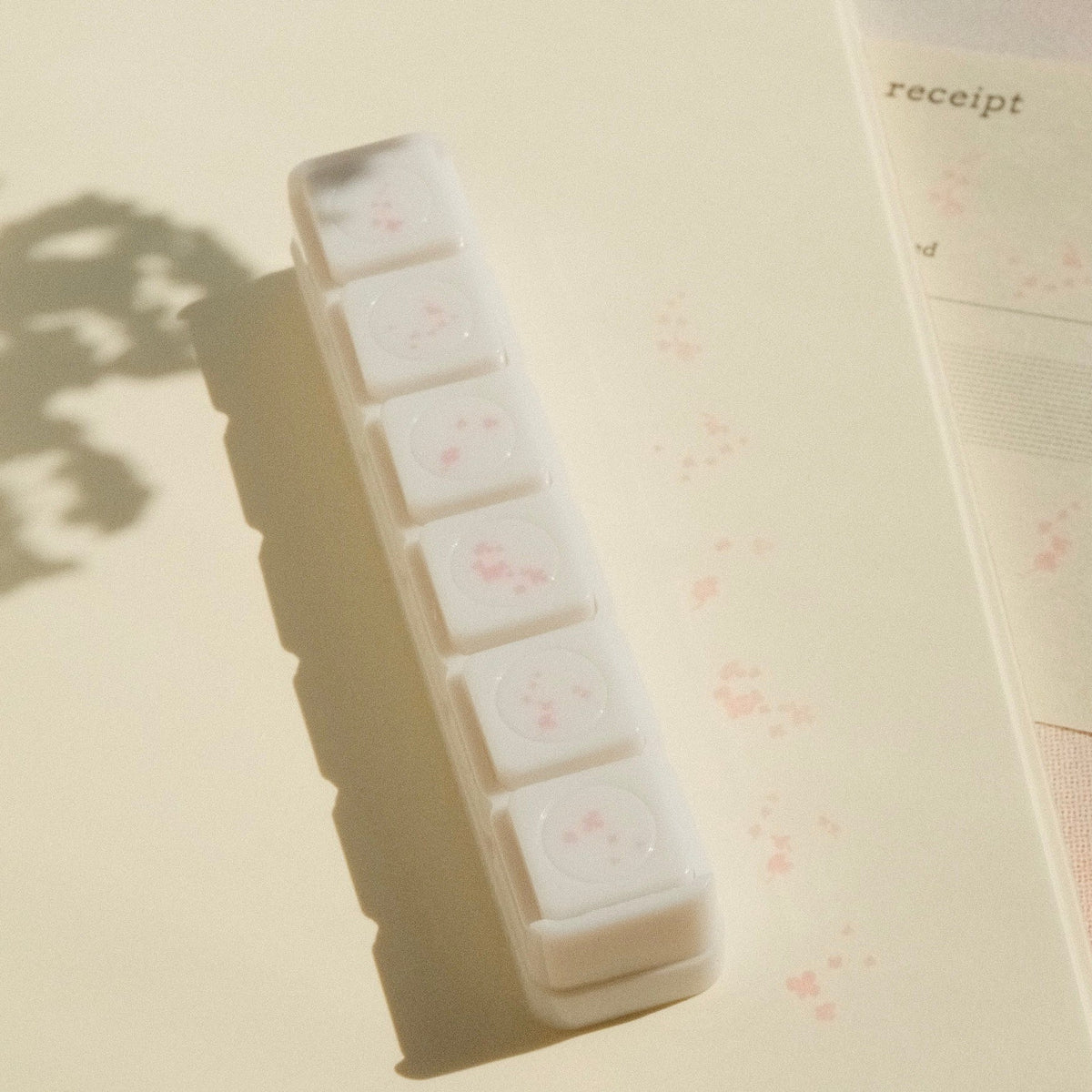 mikan manta - 6 in 1 Button Stamp - Flowers 3