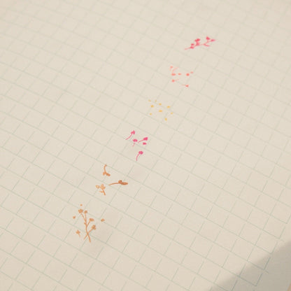 mikan manta - 6 in 1 Button Stamp  - Flowers