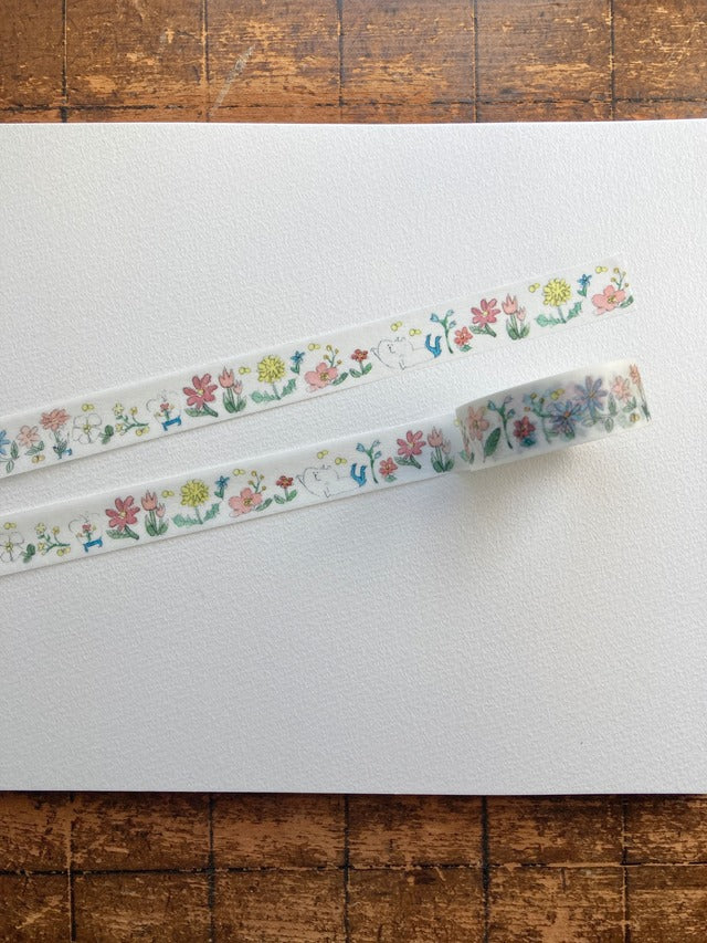 Spica Garden Washi Tape - muu-chan Series - Flower