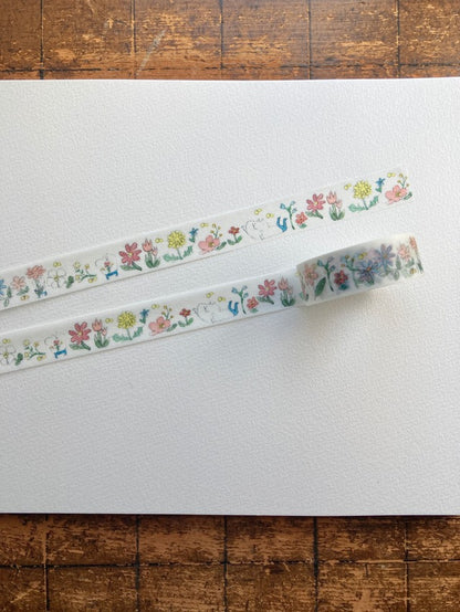 Spica Garden Washi Tape - muu-chan Series - Flower